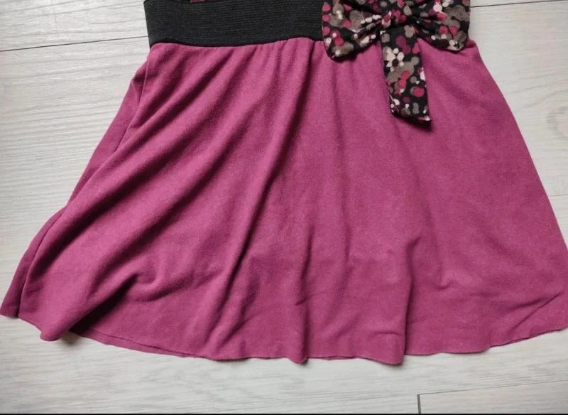 Vestido chique de veludo e bolinhas 🦄 Tamanho 4 anos – photo 4